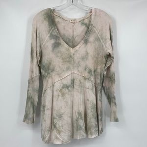 POL Tie Dye Long Sleeve Shirt
